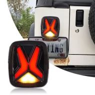 TJ Tail Light - Smoke Lens